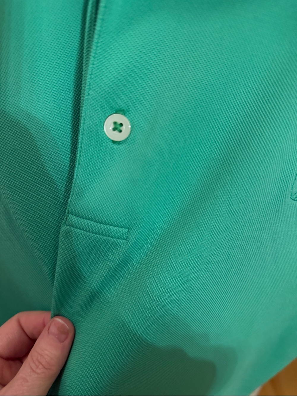 Donald Ross Golf Polo Shirt Mens Medium Green Performance Country Club - Picture 4 of 6